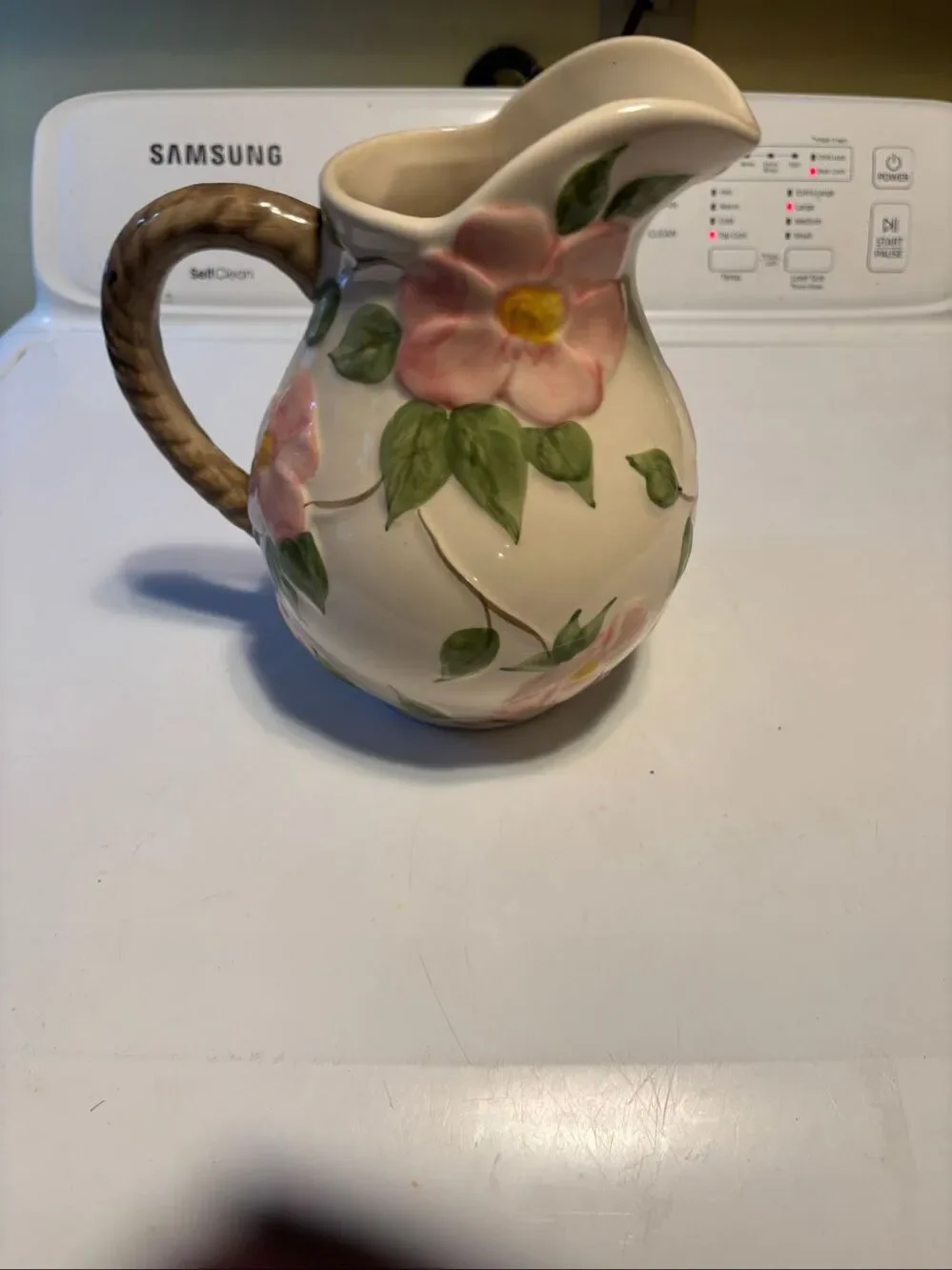 Vintage Franciscan Rose Pitcher